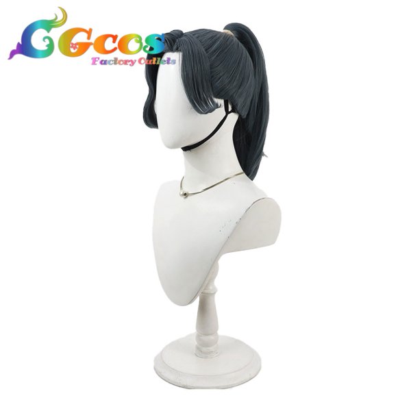 画像2: 忍たま乱太郎　ウィッグ　綾部喜八郎　コスプレ衣装 (2)