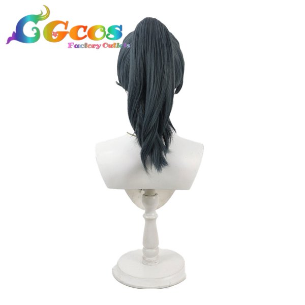 画像4: 忍たま乱太郎　ウィッグ　綾部喜八郎　コスプレ衣装 (4)