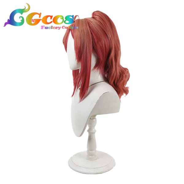 画像3: バーチャルYouTuber　ウィッグ　VTuber　一条莉々華　ホロナツパラダイス　コスプレ衣装 (3)