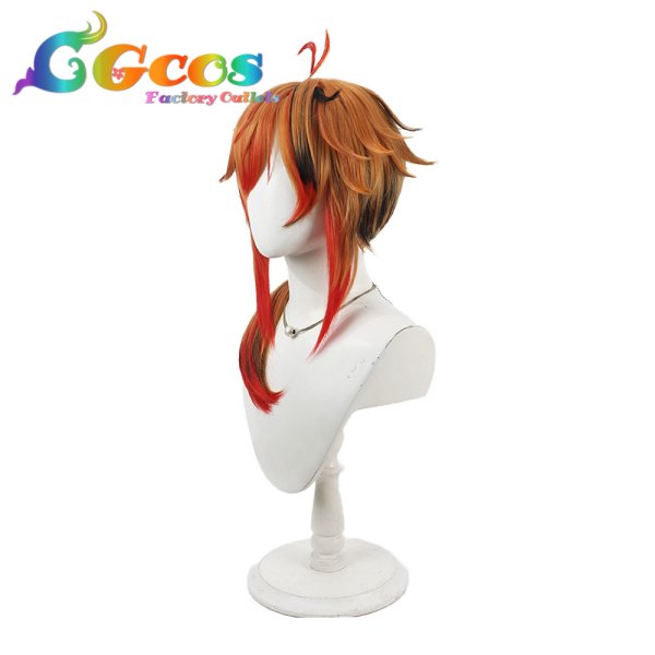 画像3: バーチャルYouTuber　ウィッグ　VTuber　風見くく　コスプレ衣装 (3)