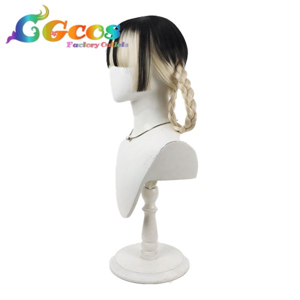 画像3: バーチャルYouTuber　ウィッグ　VTuber　儒烏風亭らでん　ホロナツパラダイス　コスプレ衣装 (3)