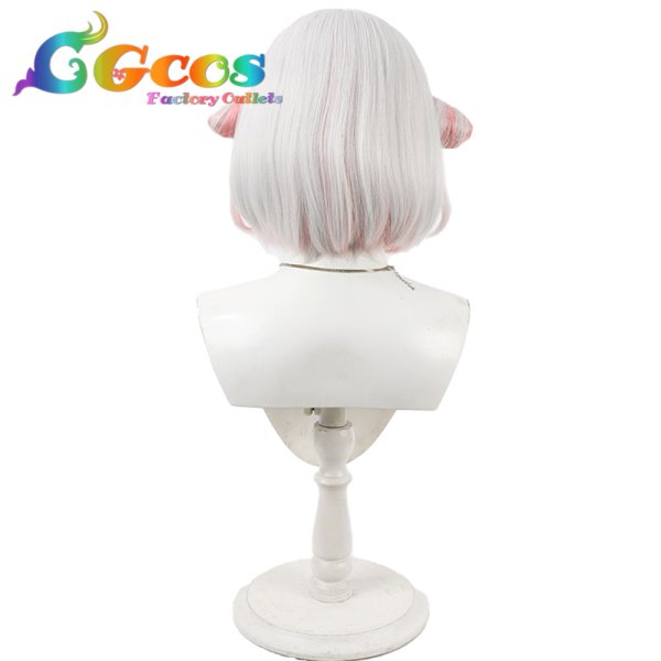 画像4: バーチャルYouTuber　ウィッグ　Vtuber　周防パトラ　ゲームver.　コスプレ衣装 (4)