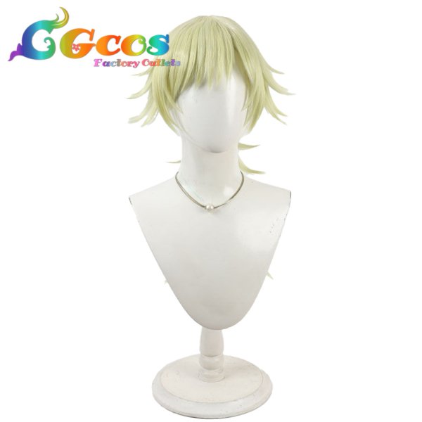 画像1: ツイステッドワンダーランド　ウィッグ　ルーク・ハント(Rook Hunt)　サバナクロー寮服　コスプレ衣装 (1)