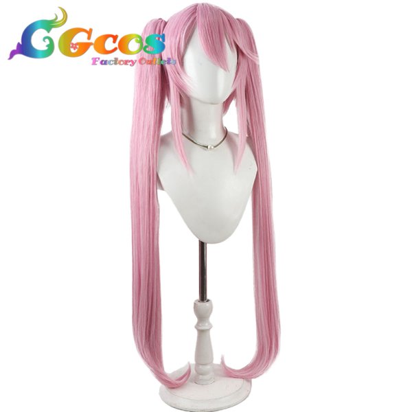 画像2: 紫雲寺家の子供たち　ウィッグ　紫雲寺謳華　コスプレ衣装 (2)