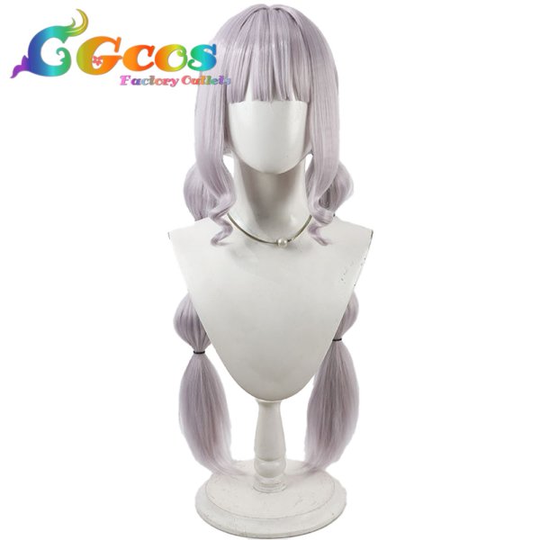 画像1: デリシャスパーティ?プリキュア　ウィッグ　菓彩あまね　コスプレ衣装 (1)