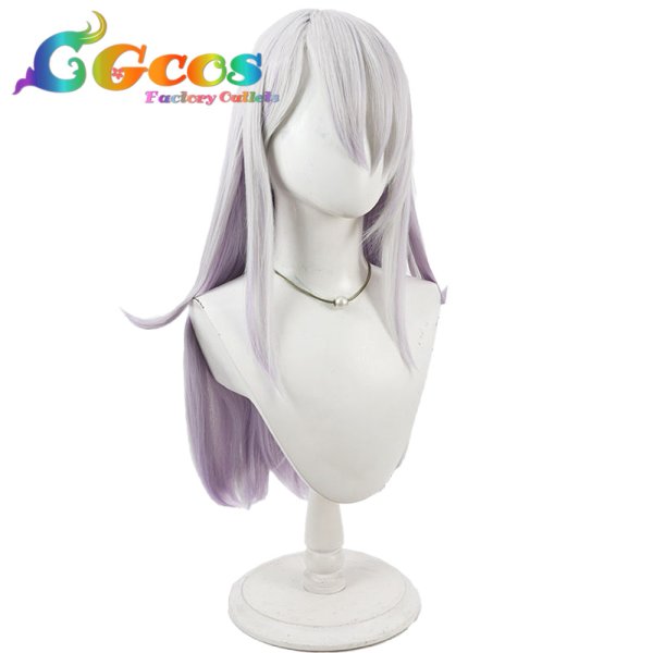 画像2: オンゲキ　ウィッグ　Transcend Lights　皇城セツナ　コスプレ衣装 (2)