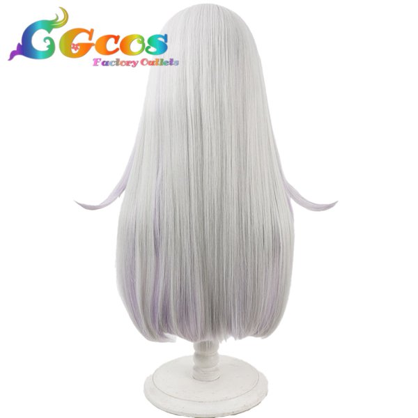 画像4: オンゲキ　ウィッグ　Transcend Lights　皇城セツナ　コスプレ衣装 (4)