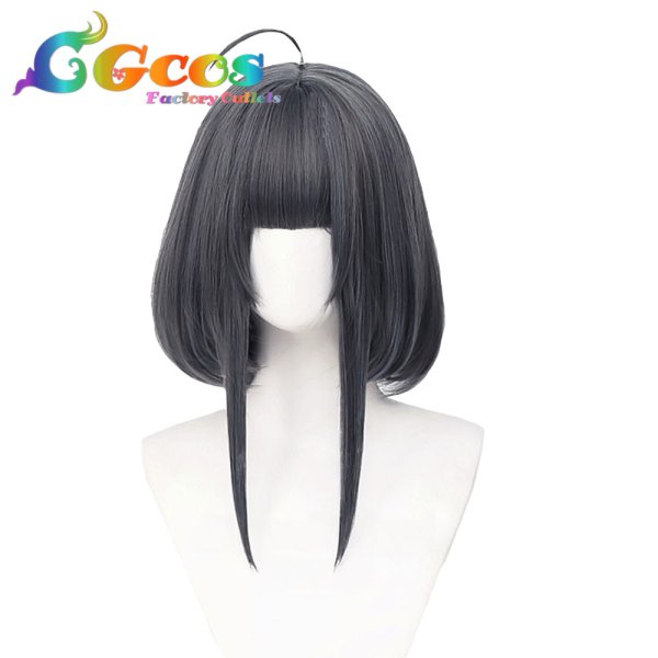 画像1: アークナイツ　ウィッグ　ラプルマ(La Pluma)　コスプレ衣装 (1)