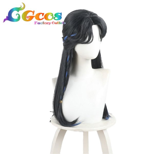 画像2: IdentityV 第五人格　ウィッグ　骨董商（戚十一）　破裂する音　コスプレ衣装 (2)