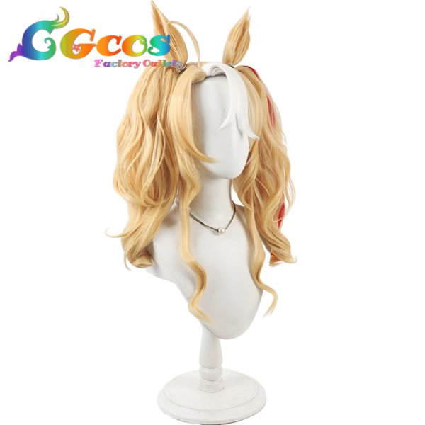 画像2: ウマ娘プリティーダービー　ウィッグ　フサイチパンドラ　コスプレ衣装 (2)