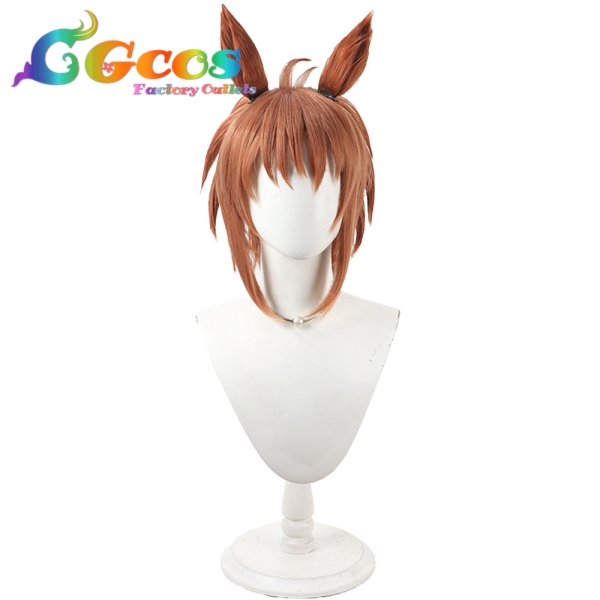 画像1: ウマ娘プリティーダービー　ウィッグ　フビコーペガサス　コスプレ衣装 (1)