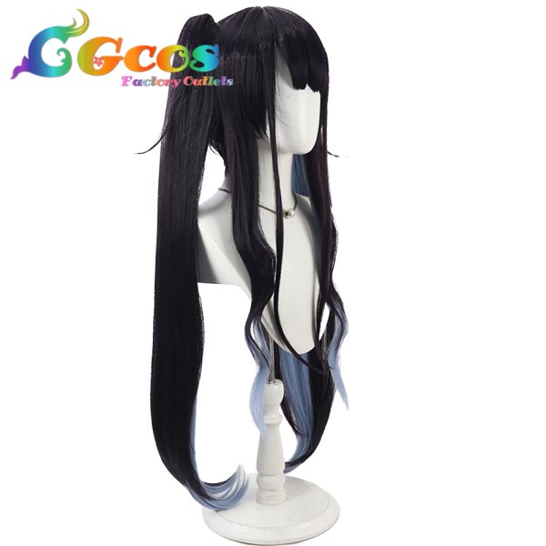 画像2: ブルーアーカイブ　ウィッグ　愛清フウカ　コスプレ衣装 (2)