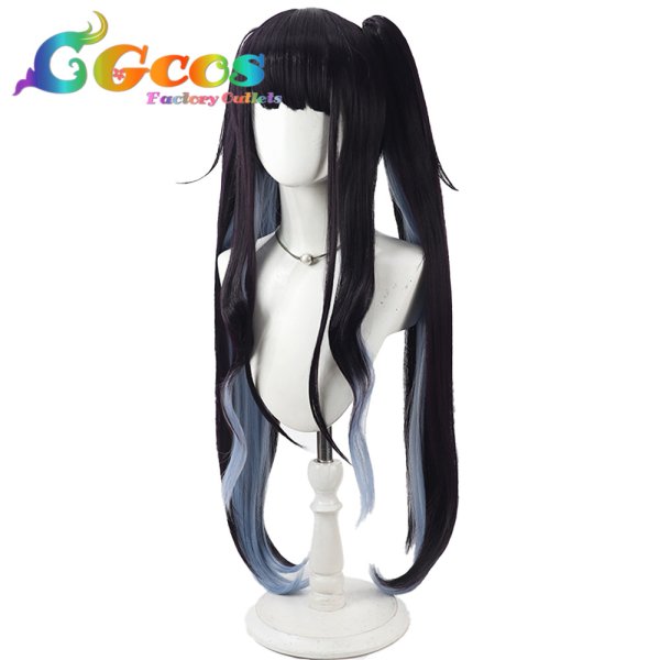 画像3: ブルーアーカイブ　ウィッグ　愛清フウカ　コスプレ衣装 (3)
