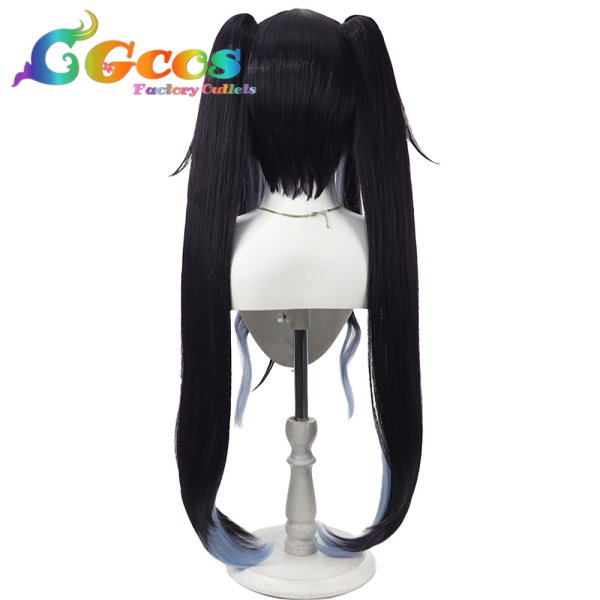 画像4: ブルーアーカイブ　ウィッグ　愛清フウカ　コスプレ衣装 (4)