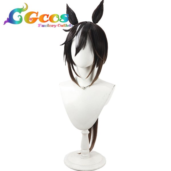 画像3: ウマ娘プリティーダービー　ウィッグ　ステイゴールド　コスプレ衣装 (3)