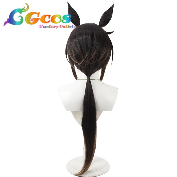 画像4: ウマ娘プリティーダービー　ウィッグ　ステイゴールド　コスプレ衣装 (4)