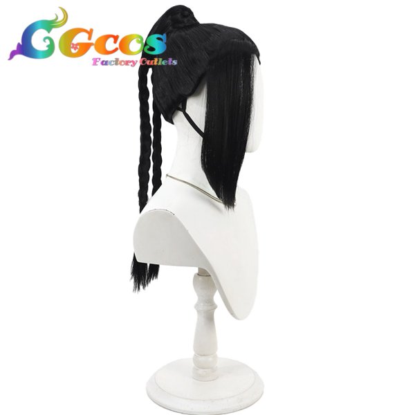 画像3: ツイステッドワンダーランド　ウィッグ　ジャミル・バイパー(Jamil Viper)　ヤーサミーナシルク　コスプレ衣装 (3)