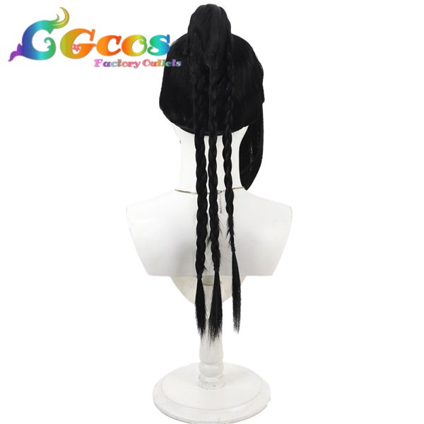 画像4: ツイステッドワンダーランド　ウィッグ　ジャミル・バイパー(Jamil Viper)　ヤーサミーナシルク　コスプレ衣装 (4)