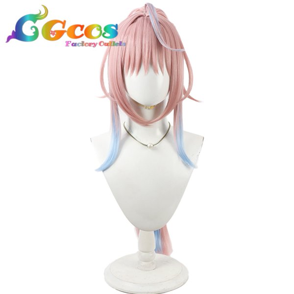 画像1: 極楽街　ウィッグ　寶井寧　コスプレ衣装 (1)