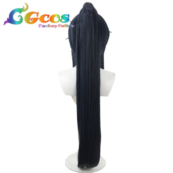 画像4: ツイステッドワンダーランド　ウィッグ　デュース・スペード(Deuce Spade)　夜空のシフォン　コスプレ衣装 (4)