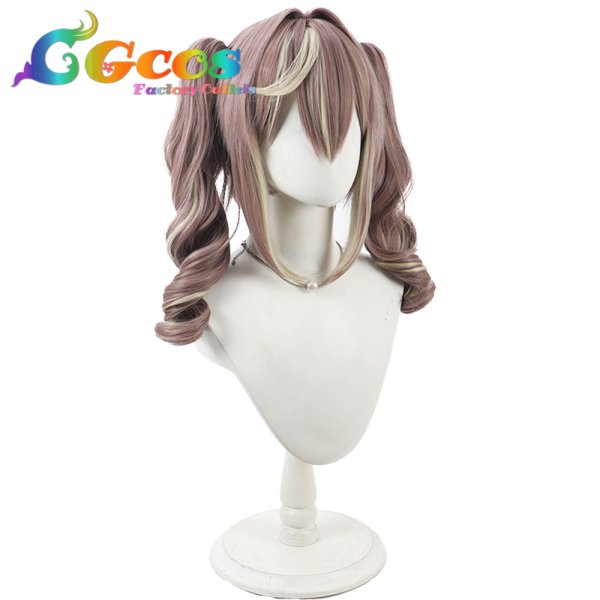 画像2: ブルーアーカイブ　ウィッグ　衣斐レナ　コスプレ衣装 (2)