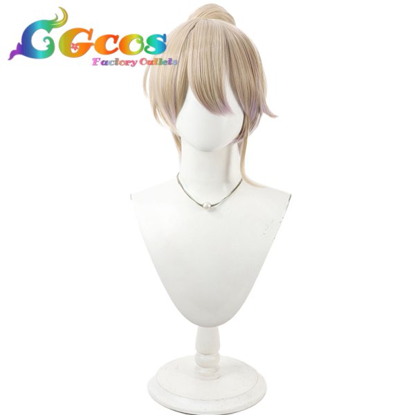 画像4: バーチャルYouTuber　ウィッグ　Vtuber　轟はじめ　ホロナツパラダイス　コスプレ衣装 (4)