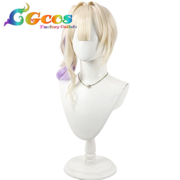 画像3: バーチャルYouTuber　ウィッグ　Vtuber　胡桃のあ　制服　コスプレ衣装 (3)