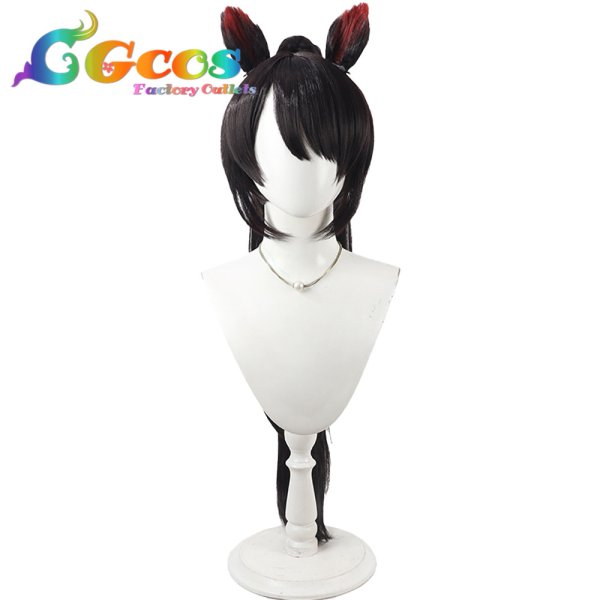 画像1: バーチャルYouTuber　ウィッグ　VTuber　戌亥とこ　Cafe Cutemare　コスプレ衣装 (1)