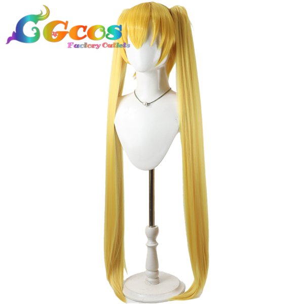 画像3: ハートキャッチプリキュア！　ウィッグ　明堂院いつき(キュアサンシャイン)　コスプレ衣装 (3)