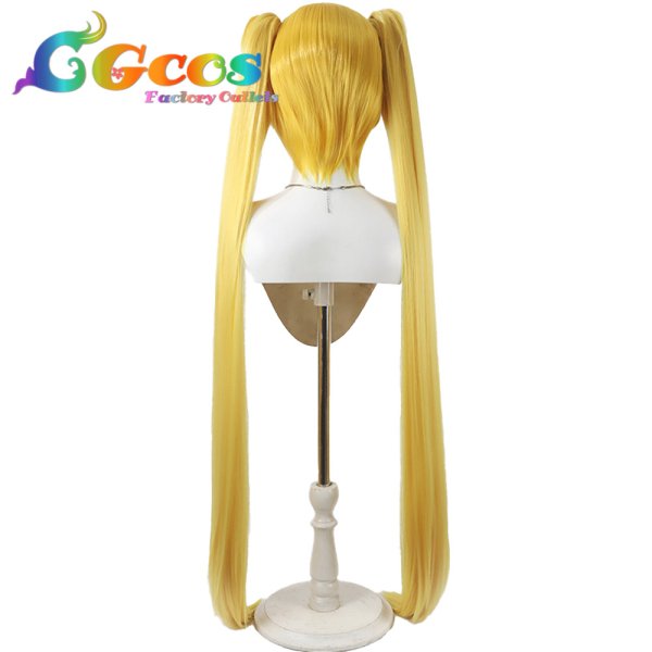 画像4: ハートキャッチプリキュア！　ウィッグ　明堂院いつき(キュアサンシャイン)　コスプレ衣装 (4)