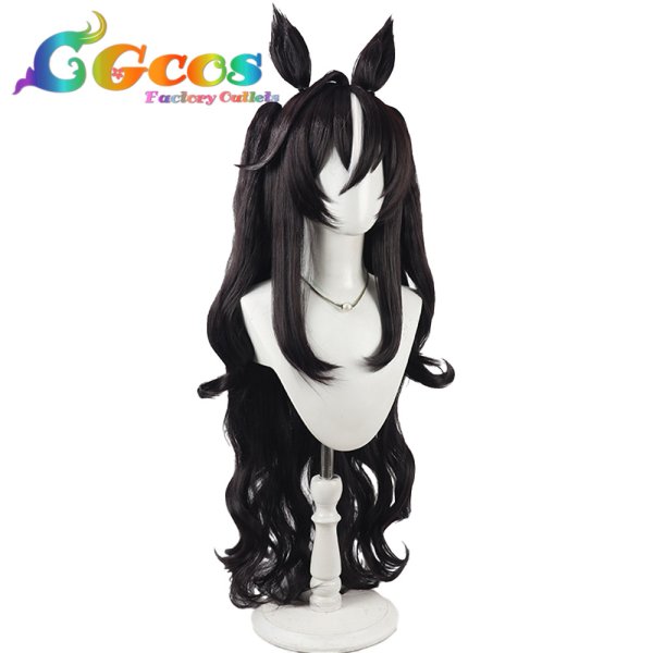 画像2: ウマ娘プリティーダービー　ウィッグ　ヴィブロス　水着　コスプレ衣装 (2)