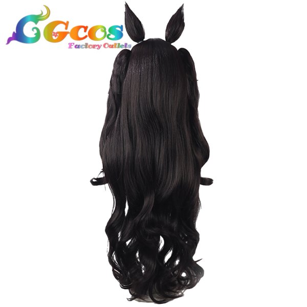 画像4: ウマ娘プリティーダービー　ウィッグ　ヴィブロス　水着　コスプレ衣装 (4)