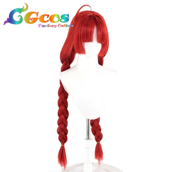 画像2: アークナイツ　ウィッグ　テンニンカ(Myrtle)　コスプレ衣装 (2)