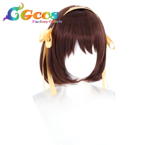画像2: 涼宮ハルヒの憂鬱　ウィッグ　涼宮ハルヒ　コスプレ衣装 (2)