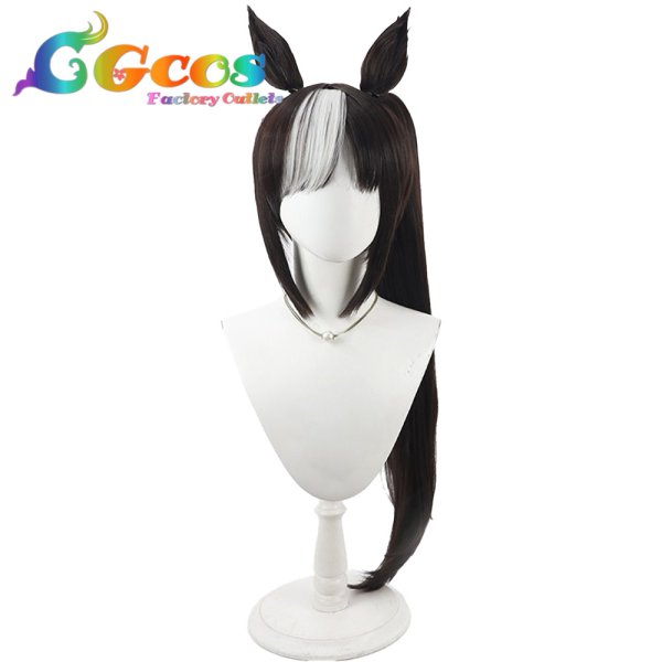 画像1: ウマ娘プリティーダービー　ウィッグ　オグリキャップ　コスプレ衣装 (1)