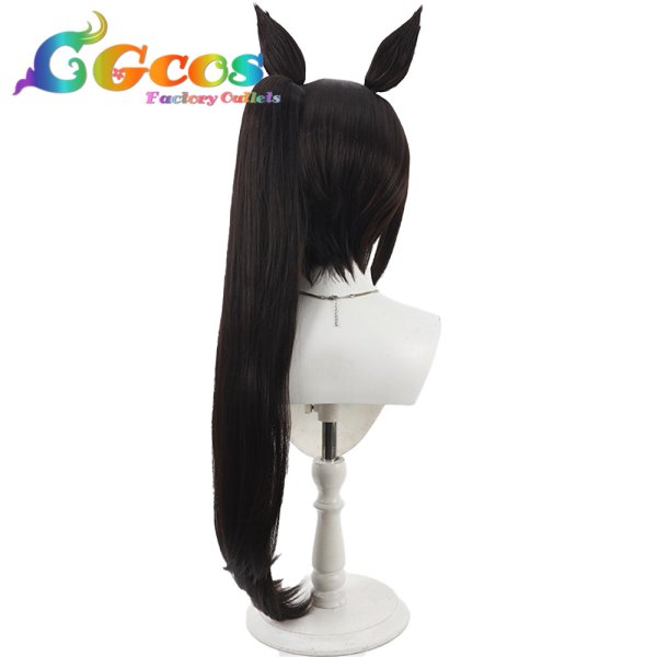 画像4: ウマ娘プリティーダービー　ウィッグ　オグリキャップ　コスプレ衣装 (4)