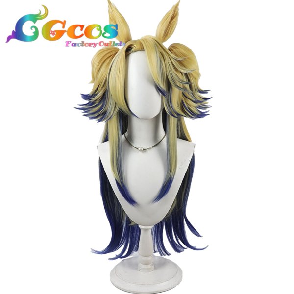 画像1: ウマ娘プリティーダービー　ウィッグ　オベイユアマスター　コスプレ衣装 (1)