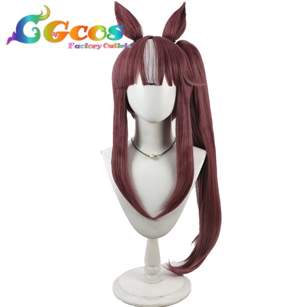 画像1: ウマ娘プリティーダービー　ウィッグ　ラッキーライラック　コスプレ衣装 (1)