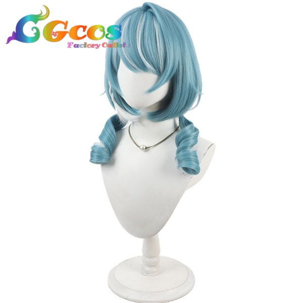 画像3: バーチャルYouTuber　ウィッグ　Vtuber　白波らむね　制服　コスプレ衣装 (3)