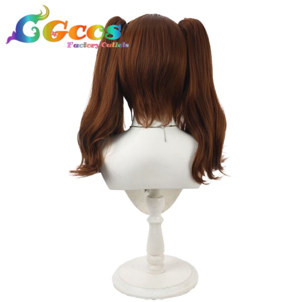 画像4: ペルソナ4　ウィッグ　久慈川りせ　コスプレ衣装 (4)