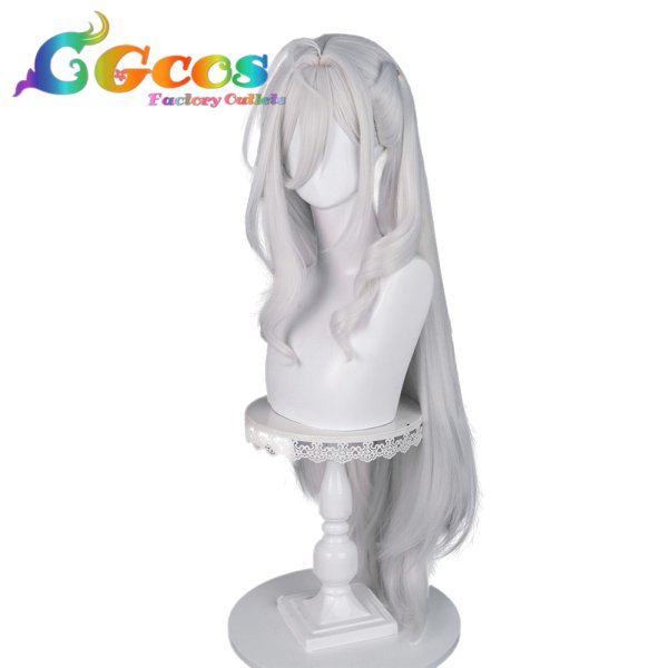 画像1: アズールレーン　ウィッグ　白鳳　コスプレ衣装 (1)