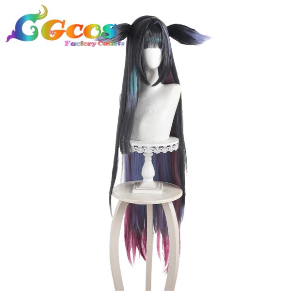 画像1: アークナイツ　ウィッグ　澪(ミオ)　コスプレ衣装 (1)