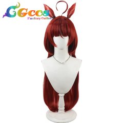 ウマ娘プリティーダービー　ウィッグ　レッドディザイア　コスプレ衣装
