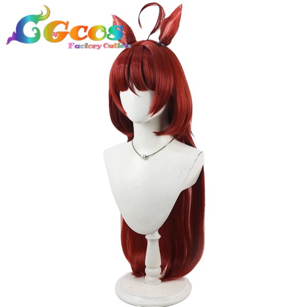 画像2: ウマ娘プリティーダービー　ウィッグ　レッドディザイア　コスプレ衣装 (2)
