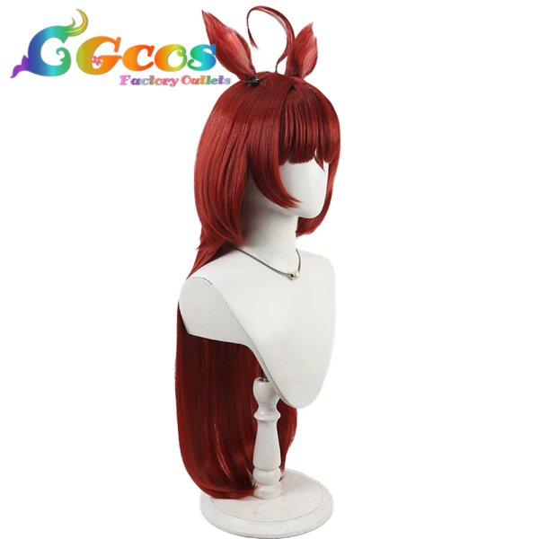 画像3: ウマ娘プリティーダービー　ウィッグ　レッドディザイア　コスプレ衣装 (3)