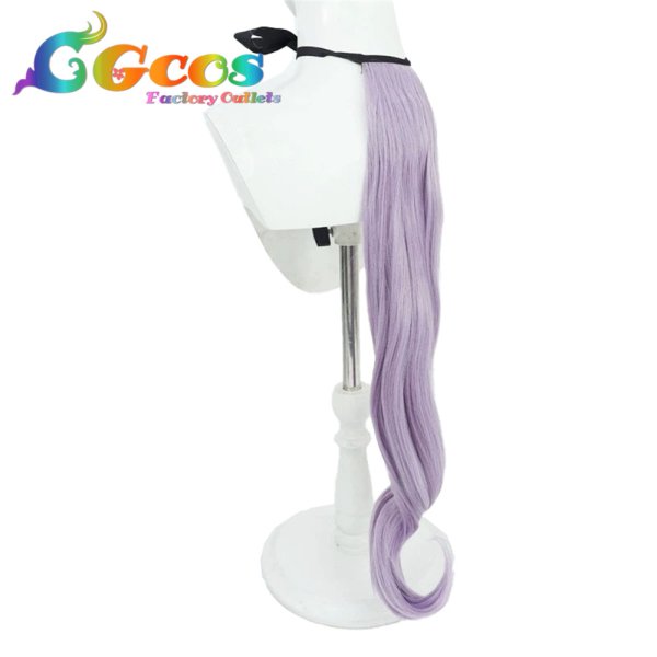 画像4: ウマ娘プリティーダービー　ウィッグ　メジロマックイーン　心、夜風にさらわれて　コスプレ衣装 (4)