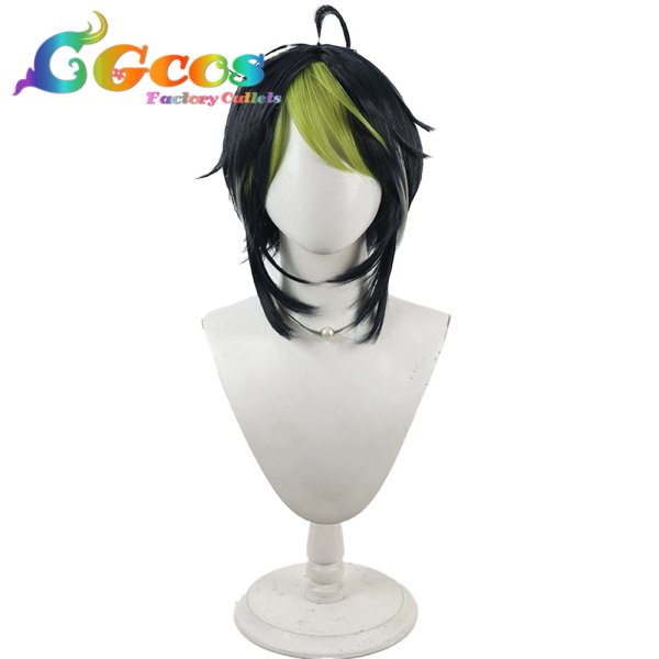 画像1: バーチャルYouTuber　ウィッグ　VTuber　伊波ライ　「Dytica」2周年記念　コスプレ衣装 (1)