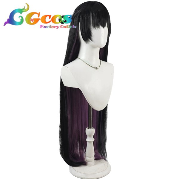 画像2: ブルーアーカイブ　ウィッグ　角楯カリン　チャイナドレス　コスプレ衣装 (2)