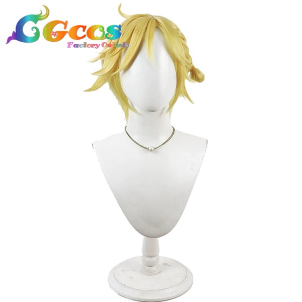 画像1: VOCALOID　ウィッグ　鏡音レン　マジカルミライ 2025　コスプレ衣装 (1)