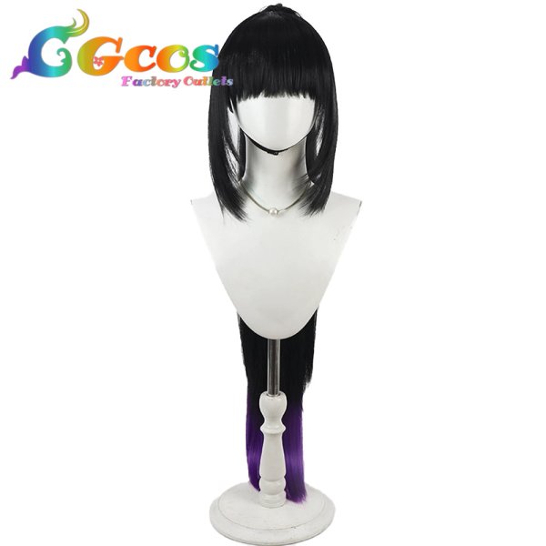 画像1: ブルーアーカイブ　ウィッグ　角楯カリン　バニーガール姿　コスプレ衣装 (1)